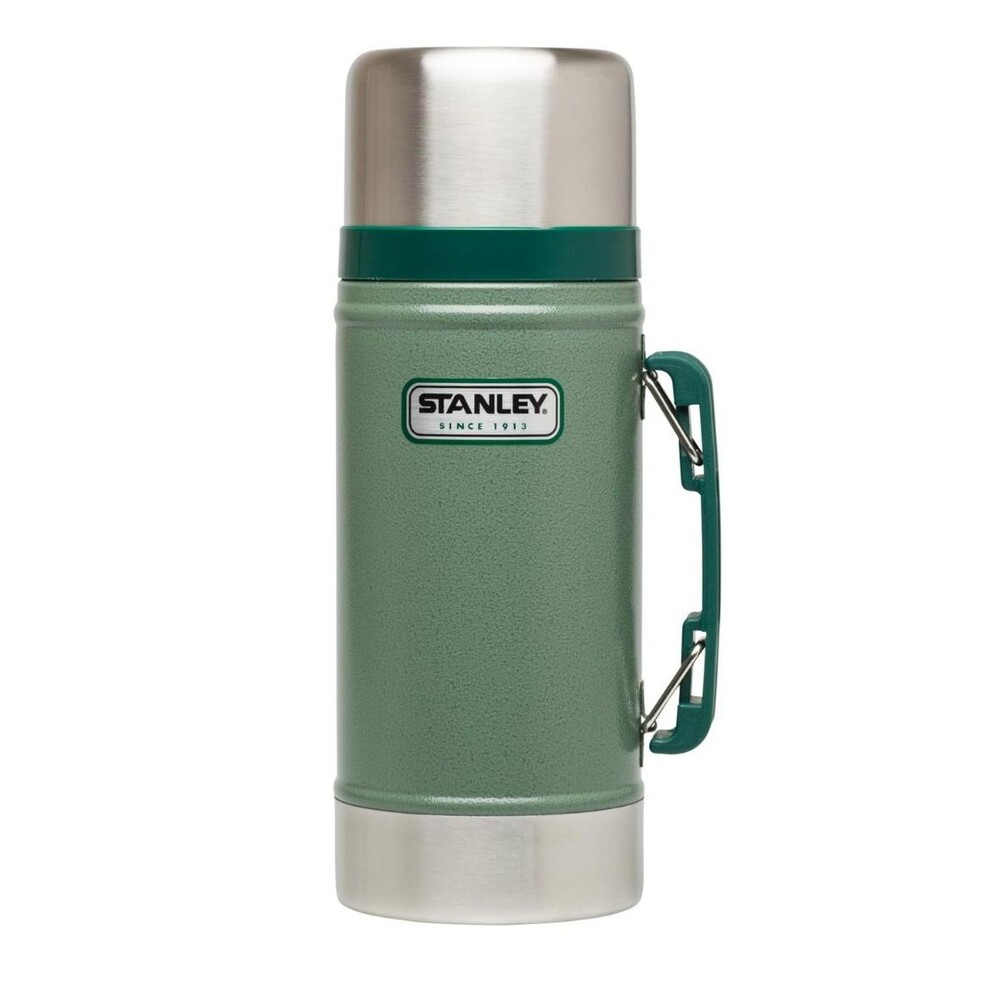 Stanley Thermos Flask. Green. Used.